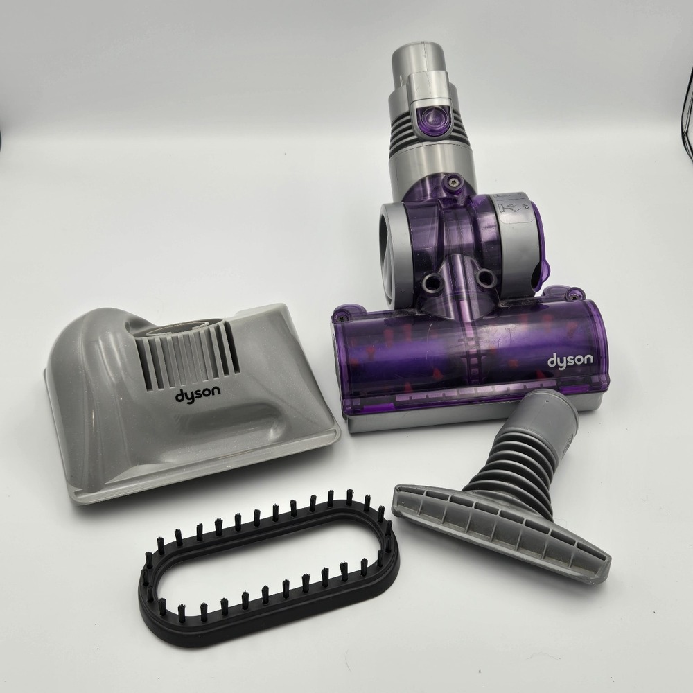Dyson Vacuum Attachment Lot Of 4: Mini Turbo Head ,Zorb Groomer Fabric/ Stair‎
